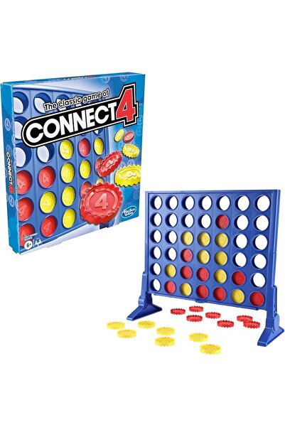 Hasbro Gaming - لعبة Connect 4 الكلاسيكية، احصل على 4 في صف واحد، لعبة لوحة إ...