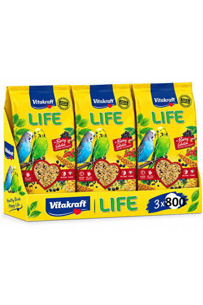 Vitakraft Life Love Food 800 Gm Pack of 3