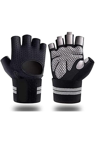 Idrese Professional Gym Gloves with Wrist Wrap, Full Palm Protection, Ultra V...