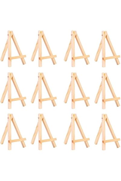 GENERAL Tazweeq Mini Natural Wooden Display Easel, 7X12.5cm Display Easel, Ar...