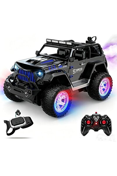 XICEN Gesture RC Car, Off-Road Monster Truck, Smoke Effect, Adjustable Color ...