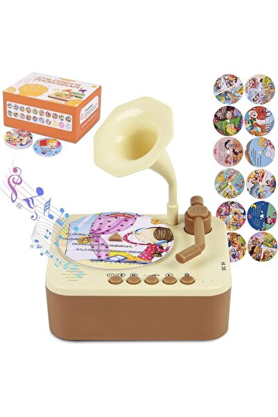 GENERAL Toddler Gramophone Musical Toy Story & Music Player with Bluetooth, E...
