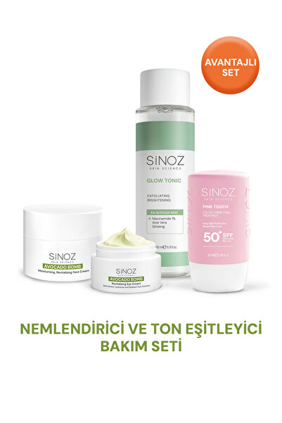 SİNOZ Nemlendirici ve Ton Eşitleyici Bakım Seti