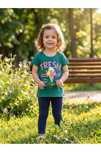 KİAGU Set cu imprimeu cu personaje pentru copii, cu gâtul rotund, tricou cu m...