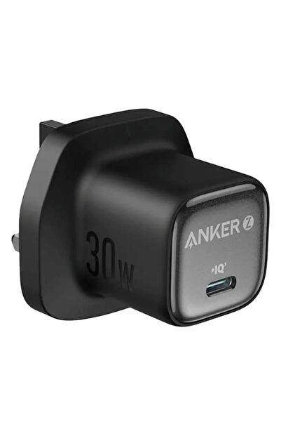 Anker شاحن 30 واط (1C) الإصدار الأول، شاحن حائط، منفذ USB-C واحد - أسود - A26...