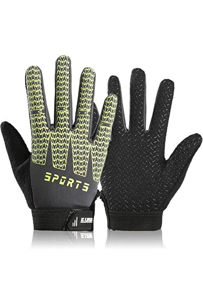 KASTWAVE Kids Cycling Gloves - Breathable Non-Slip Full Finger Gloves for Chi...