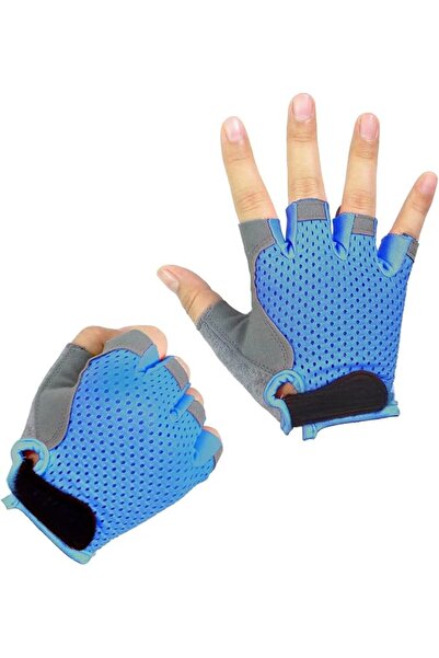 TERRIFI Kids Sport Gloves, Fingerless Kids Cycling Gloves Breathable Anti-Sli...