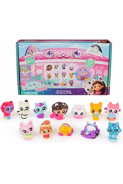 DREAMWORKS GABBY'S DOLLHOUSE Gabby's Dollhouse Movie Mini Figures 15-Piece Se...