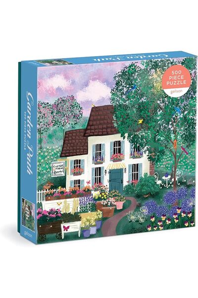 Galison Garden Path 500 Piece Puzzle