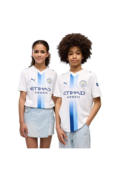 Puma MCFC ΤΡΤΗ ΦΑΝΕΛΑ ΑΝΤΙΓΡΑΦΟ JR 784355-06 Λευκό