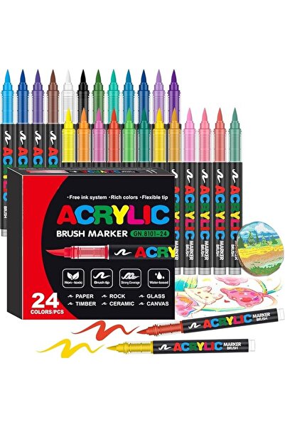 BananaHome Acrylic Paint Pens Markers,Premium Acrylic Paint Pens Waterproof f...