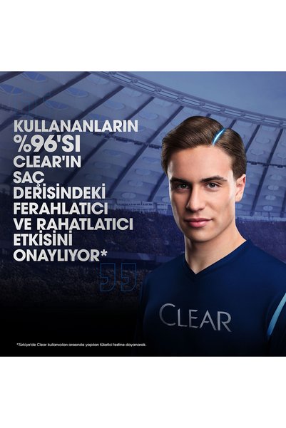 Clear Men Kepeğe Karşı Etkili Şampuan Cool Sport Menthol Ekstra Büyük Boy 895 ml