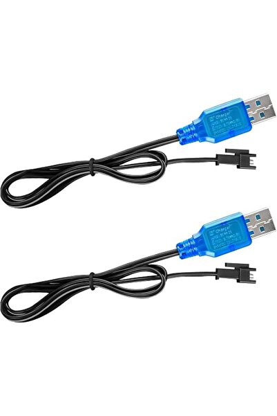 KASTWAVE Universal RC Battery Charger Cable – SM 4-Pin Connector Plug for 3.7...