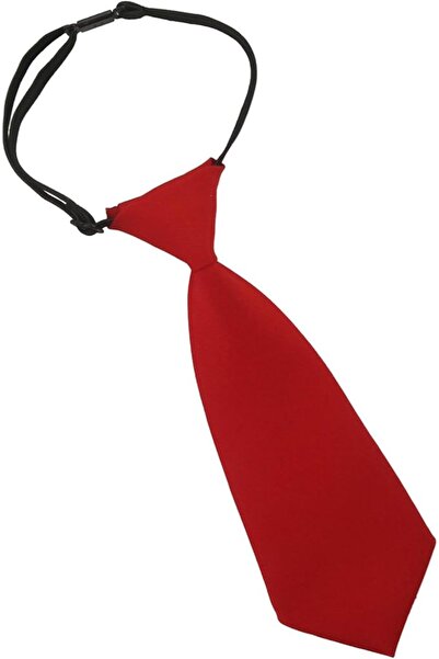 Bukela Boys Tie Toddler Red Ties for Boys 2-6, 8 Inch Pre Necktie Adjustable ...