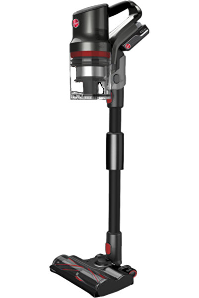Hoover مكنسة كهربائية عمودية، سعة 0.7 لتر، 18 فولت، لون جرافيت/أحمر - CLSV-HPMT