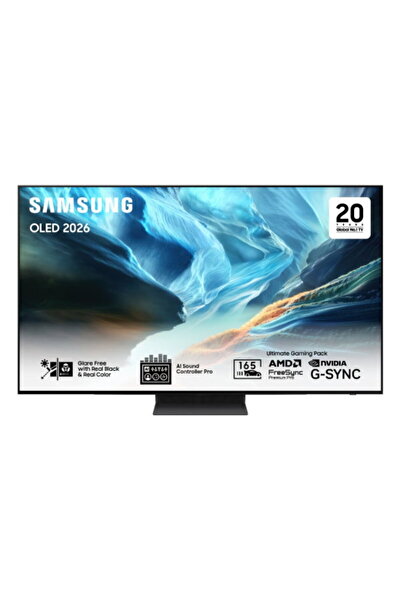 Samsung تلفزيون ذكي OLED بدقة 4K مقاس 83 بوصة، نظام تايزن - QA83S90HAEXSA