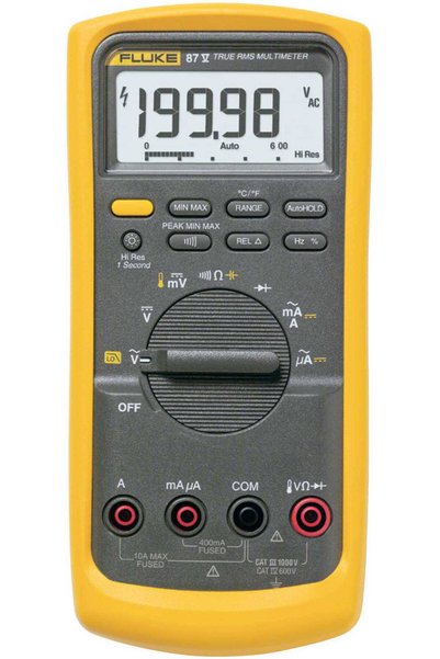 Fluke 87V TRMS Industrial Multimeter