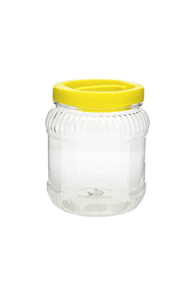 OEM Pet borcan din plastic 2 litri cu capac si maner