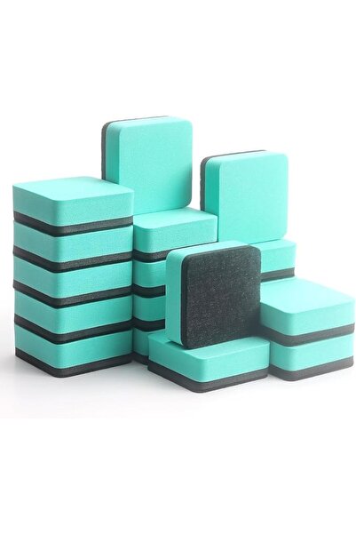 Yelajoy 18 PCS Magnetic Whiteboard Dry Erase Erasers - Strong Grip, Reusable ...