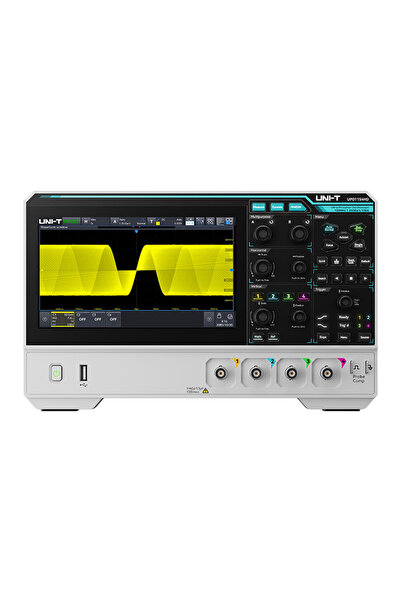 unı-t UPO1084HD 12-Bit 80MHz 4 Kanal Yüksek Çözünürlüklü Osiloskop