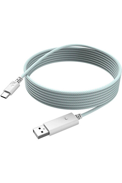 GameSir Πλεγμένο Καλώδιο USB 2.0 USB-C αρσενικό - USB-C Μπλε 3μ (PJAC10-2)