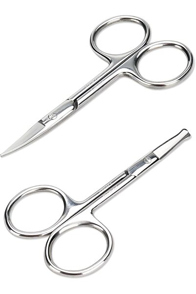 LePinko Generic Facial Hair Small Grooming Scissors For Men Women - Eyebrow, ...