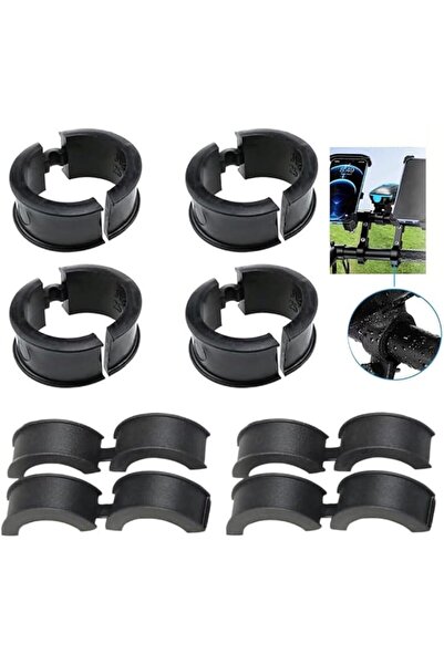GENERAL 4PCS Handlebar Gasket Adapter, Rubber Gasket, Bicycle Handlebar 31.8 ...