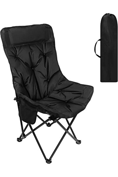 Paporich Padded Folding Camping Chair, Picnic Lawn Chair, Three-Layer Oxford ...