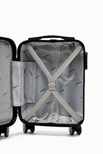 aventor Troler de cabină XS Aventor, 40×30×20 cm, Roți detașabile, ABS, 23 L, AV104, Negru