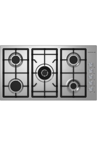 Kelvinator موقد غاز مدمج من الفولاذ المقاوم للصدأ 90 KRBH-ASCLTTGV-M95/X