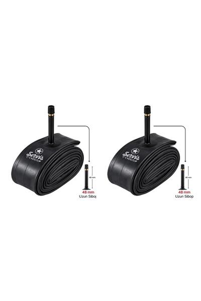 Servis 20 Jant Iç Lastik [a/v Uzun Sibop 48mm] Şamyel 20x175-2.125 Butly 2 li...