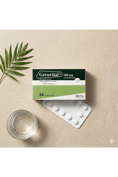 GEROVITAL H3 100 mg, 24 ταμπλέτες, Zentiva