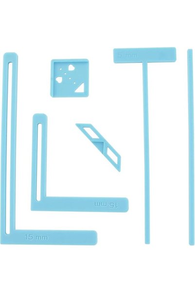 TERRIFI Bookbinding Kit, Scrapbook Kit for Beginners, Complete Stencil, Cutte...