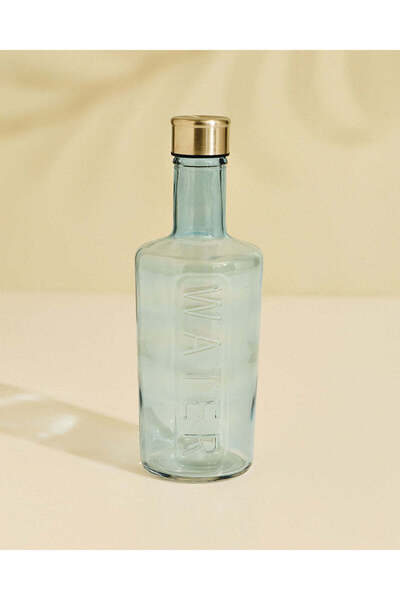 REDTAG Sky Blue 1L Glass Water Bottle