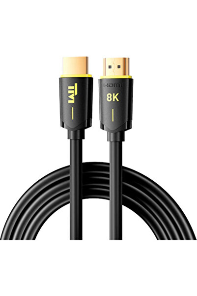 Twisted Minds كابل HDMI 2.1 بدقة 8K، 5 أمتار، أسود - TM-8KHDMI-5M