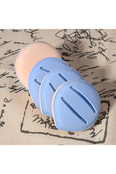 Choice blue 4pcs 4 Large Cloud-Shaped Potato Powder Puffs (Beauty Sponges) fo...