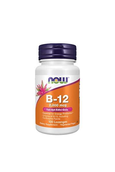Now Food Now Vitamin B-12 2000 mcg 100 Lozenges