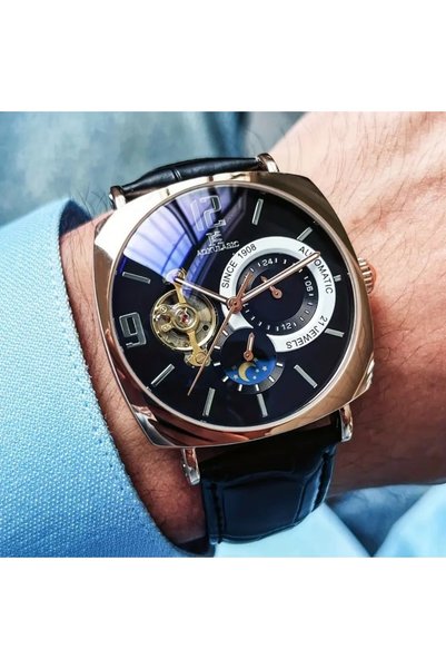 Choice Rose [Mechanical Men's Watch] Retro Mechanical Men's Watch | Elegant, ...