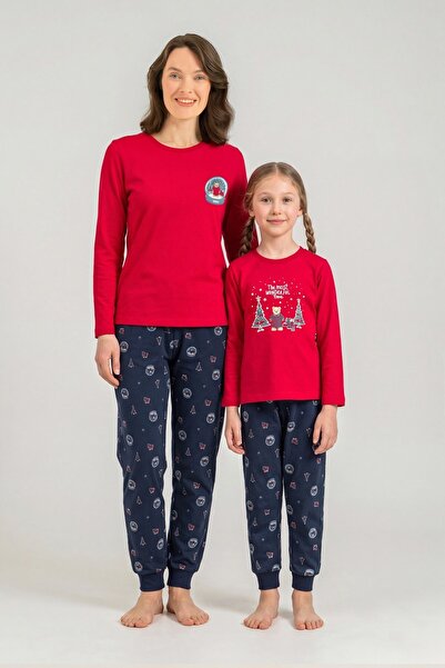 Rolypoly Mother-Daughter Matching Long Sleeve Pajama Set - Products Must Be A...