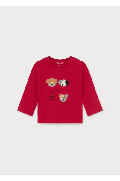 MAYORAL Baby Boy Embroidered Long Sleeve T-Shirt 2018
