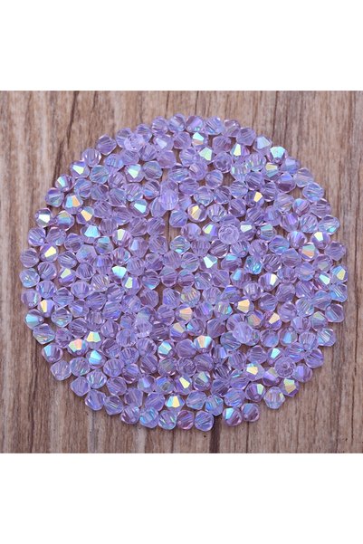 Choice 4mm 3XSJ-061 300pcs Exquisite 4mm Bicone Loose Crystal Beads For Jewel...