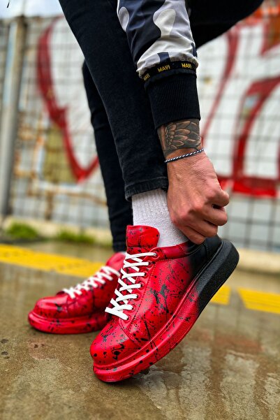 remss Rs254 - Cbt Pittura Men's Shoes 547 Red Black Splush