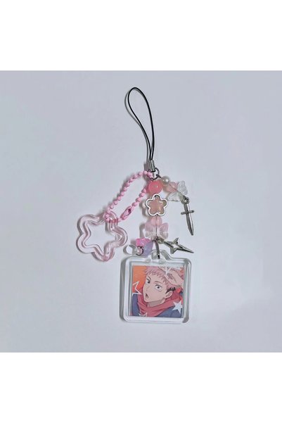 Choice jjk4 Y2K Handmade Beaded Phone Strap Nanami Kento Choso Fushiguro Toji...