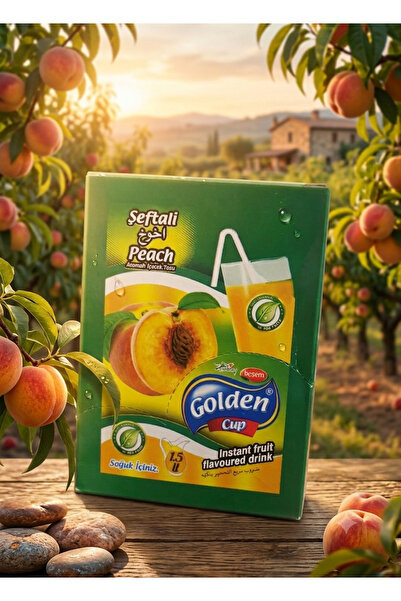 Golden Lezo Ferahlatıcı Şeftali aromalı İçecek 1.5 L x 12 Adet