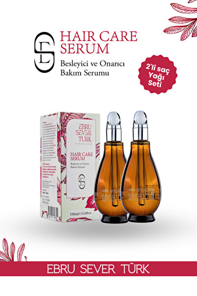 Ebru Severtürk Besleyici ve Onarıcı Hair Care Saç Serumu 16 Çeşit Bitkisel Ya...
