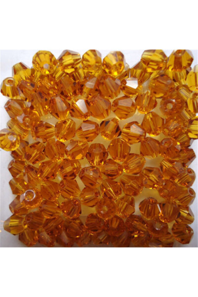 Choice 4mm 100pcs gold 3mm 4mm 6mm 8mm Bicone Faceted Crystal beads Austria G...