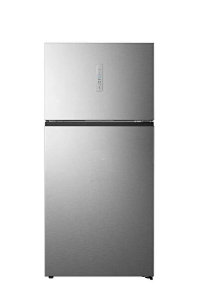 Hisense ثلاجة، بابين، سعة 19.9 قدم مكعب، 564 لتر، إنفرتر، فضي – RT5N565NAIC