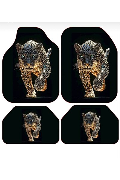 Leopar Desen Oto Paspas