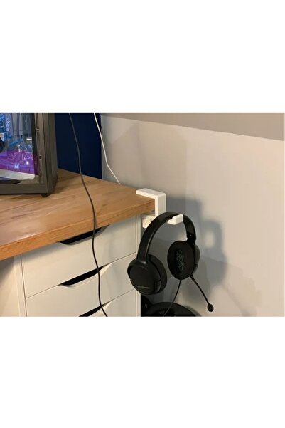 BUTE Allbucks Adjustable Screw-In Desk Headphone Stand Organizer - Desk Edge ...