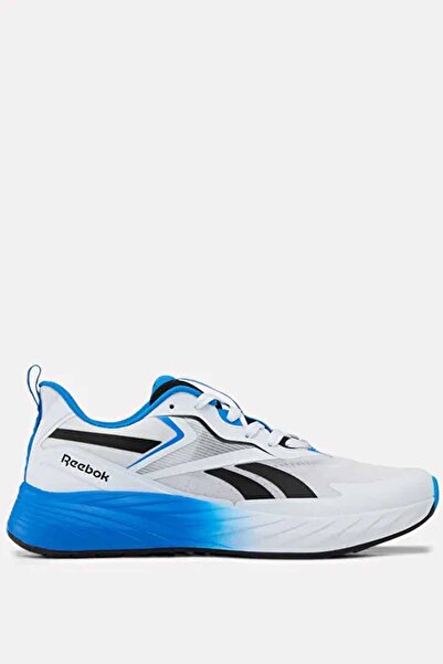 Reebok حذاء رياضي رجالي باللون الأبيض والأزرق للجري والمشي اليومي